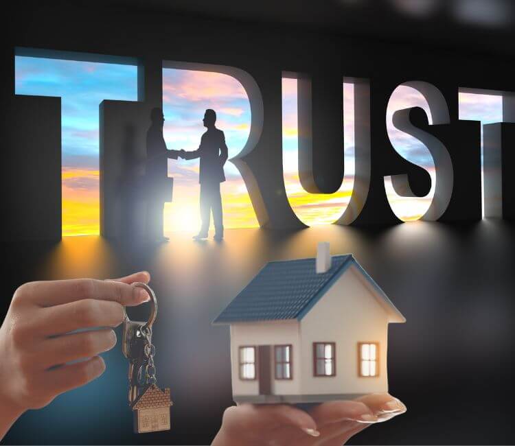 Establish Trust to Build a Successful Real Estate Career. Image for the hero section