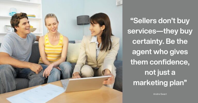 Winning More Listings. Featured Image. Confident agent