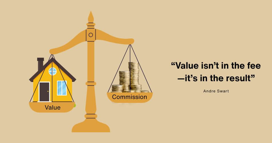 Discounted estate agent commission in Brackenfell. Scale Balancing Commission and Results