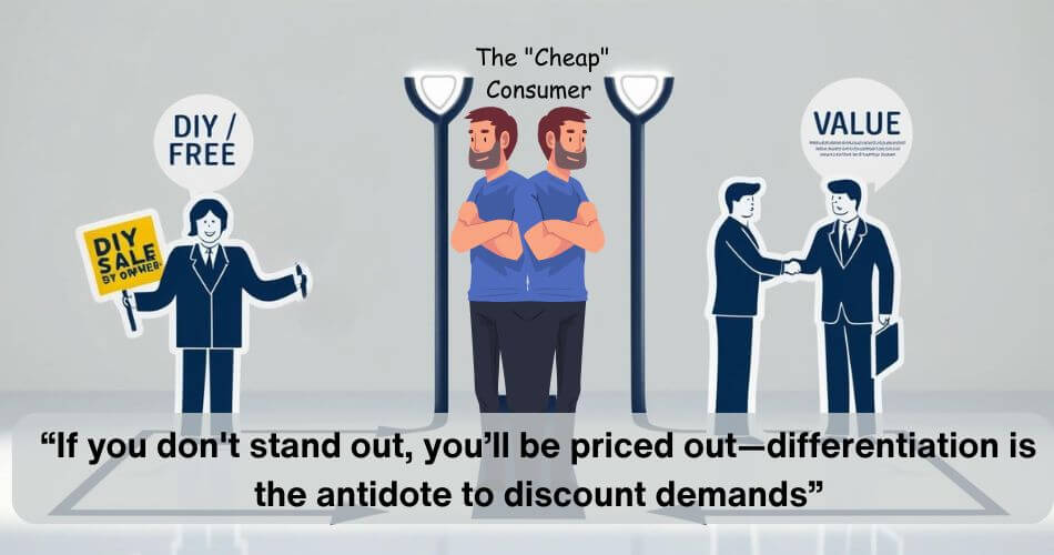 Discounted estate agent commission in Brackenfell. Three seller Types Standing at a Fork in the Road