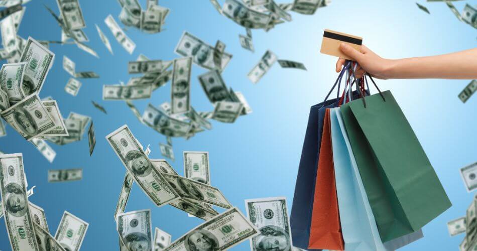 Real Estate Feast and Famine Cycle. Image portraying reactive spending