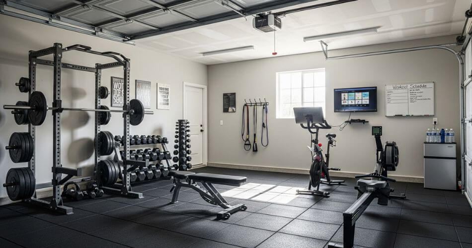 Increase property value in Cape Town Northern Suburbs. A garage converted into a home gym, an example of a personal customisation that can deter potential home buyers.