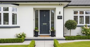 Increase property value in Cape Town Northern Suburbs. The welcoming front entrance of a Cape Town home with excellent curb appeal demonstrating how to increase property value