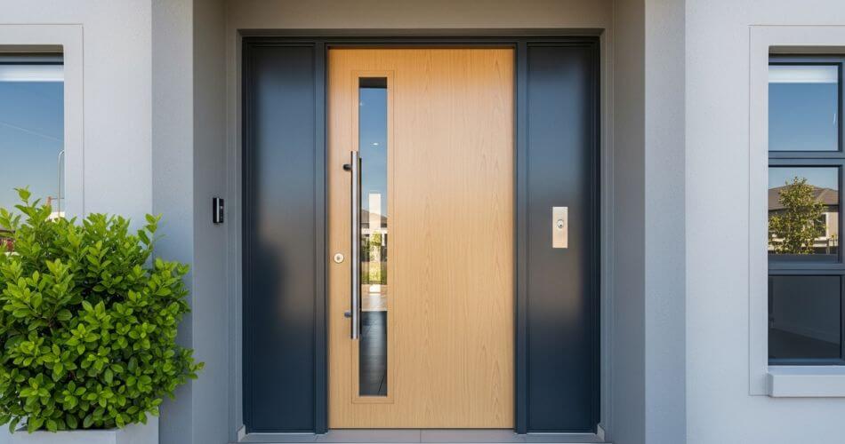 Brackenfell seniors downsizing financial solutions. A modern, accessible new home for seniors with a no-step entry and easy-to-use lever handle.