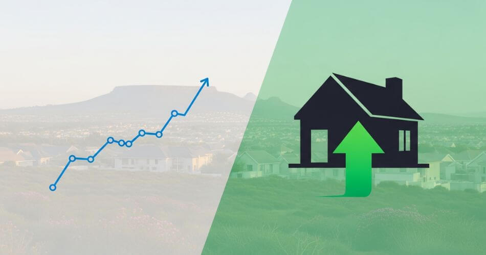 Guide to Selling Your Home in Brackenfell. Brackenfell housing market trend graph showing growth potential.