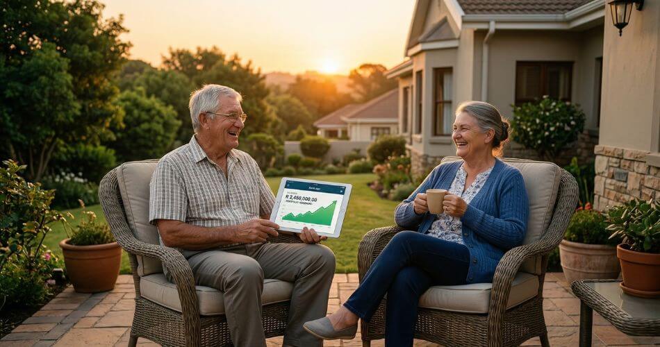 How To Sell My House In Brackenfell. Retired couple with secure equity after sale.