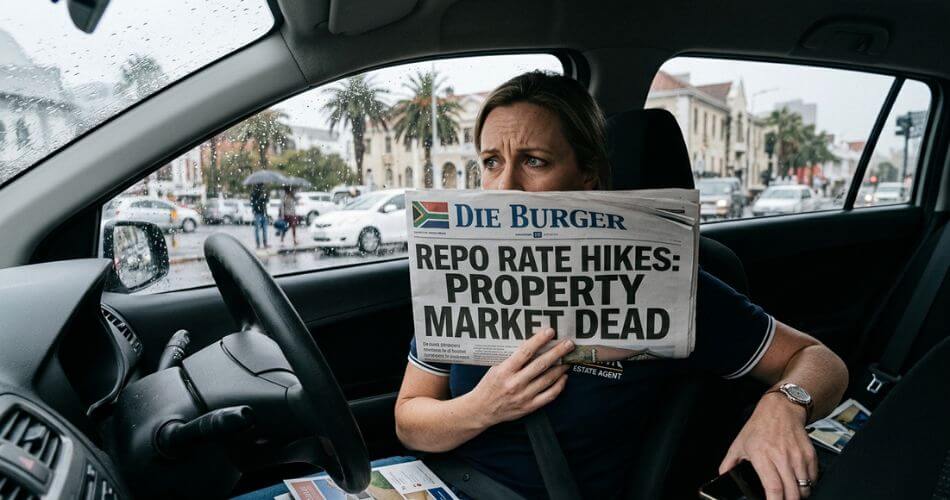 Beat a Real Estate Sales Slump. Agent using high interest rate news as an excuse.