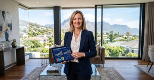 Best Technology For Real Estate Agents. Top producing real estate agent using proptech on an iPad.