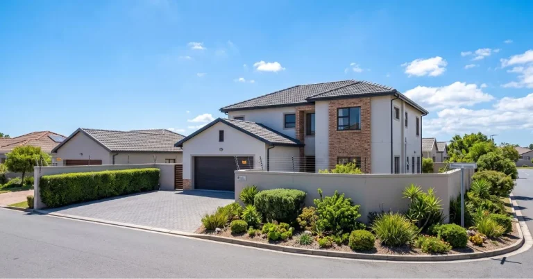How To Accurately Value a House in Brackenfell. Modern facebrick home in Protea Hoogte, Brackenfell, representing accurate property valuation standards in the Northern Suburbs real estate market.